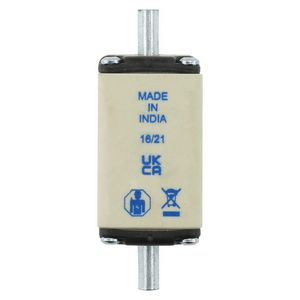 Zekering laagsp. 100A AC 400V NH00 gFF dubbele melde VVE=3