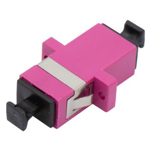 SC ADAPTOR SIMPLEX MM OM4 Pink