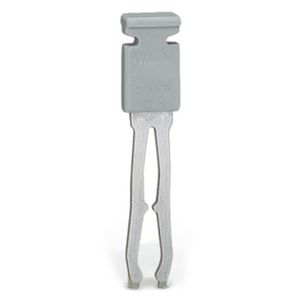 Verticale brug geisoleerd grijs 281-421 VVE=25