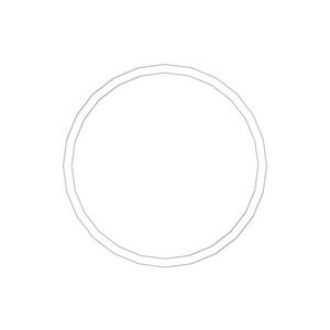 Buis 24x200mm Champagne (22kt Goud)