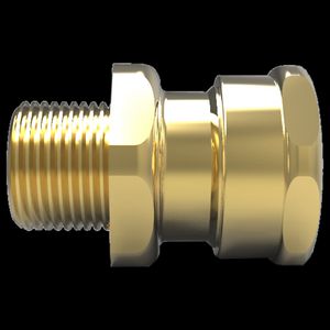 Kabelwartel messing ongearmeerde kabel M20-A alt. dichting