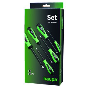 Schroevendraaier sleuf kruis PH 6 delig geisoleerde kling 2C