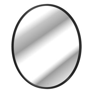Antheus design spiegel 850x850x35mm black ash