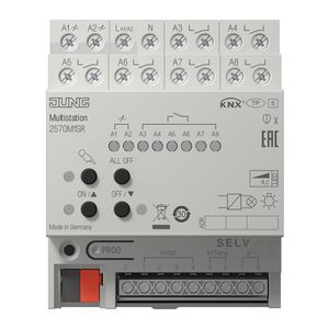 KNX multistation, voor DIN-rail, 4 TE, Secure