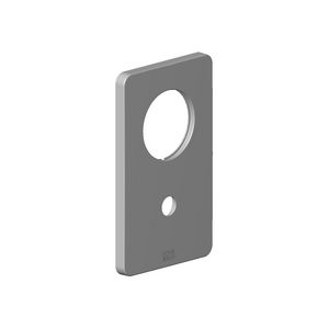 Afdekplaat douche 150X90X9,5mm-Soft Black