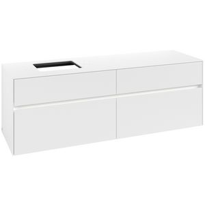 Wastafelonderkast Collaro 1600x548x500mm Wh.Matt C135B0MS