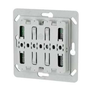 Pulsdrukker 55x55mm 1-voudig zonder LED