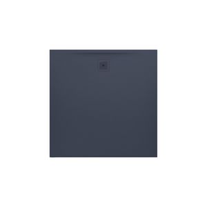 Douchevloer 1200x1200mm vierkant antraciet Marbond composiet afvoer aan zijde
