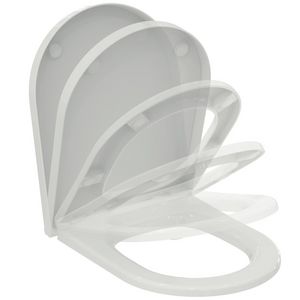 Zitting & deksel Blend Curve wrapover RVS wit extra