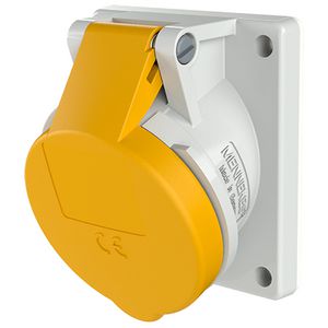 Inbouwwandcontactdoos 16A 3-polig  4H 110V IP44 TwinCONTACT