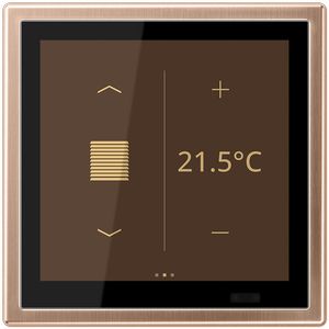 KNX LS Touch ruimtecontroller brons