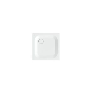 Douchebak geglazuurd staal BetteUltra 700x700x25mm wit AS antislip Sense afvoer Ø90mm