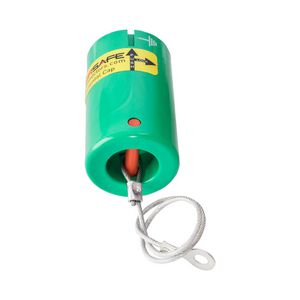 Water-/stofdichte kap Panel Drain E groen IP67 Powersafe