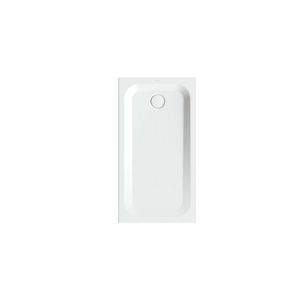 Douchebak geglazuurd staal BetteUltra 1300x700x35mm wit AS antislip Sense afvoer Ø90mm