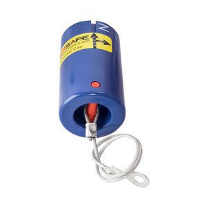 Water-/stofdichte kap Panel Drain N blauw IP67 Powersafe