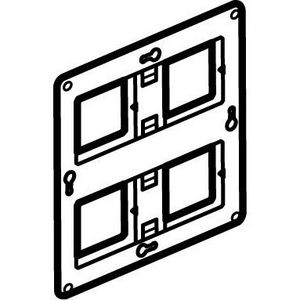 Inbouwraam voor 2x2x2 modulen Mosaic VVE=5