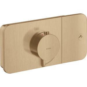 Therm.module voor 1 douchefunctie Brushed Bronze AX One