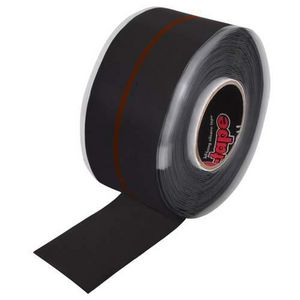 Rol a 3,65m. zelf-hechtende isolatietape ResQ PROFESSIONAL B=25mm d=0,5mm zwart VVE=24