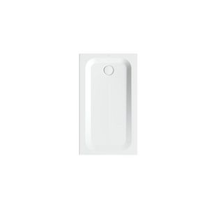 Douchebak geglazuurd staal BetteUltra 1300x750x35mm wit AS antislip Sense afvoer Ø90mm