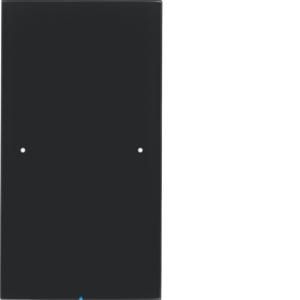 Tastsensor KNX-touch 1-v berker R.3 glas zwart