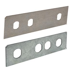 MB zink-plaat 3 gats 218x60 SW17