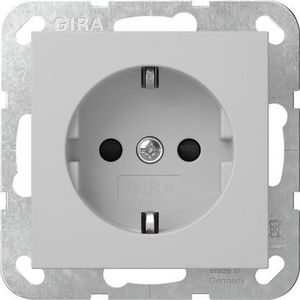 wandcontactdoos met randaarde Safety Plus SRK System 55 grijs m