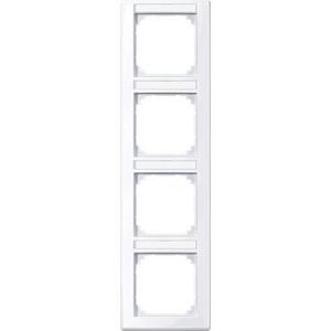 Afdekraam M-Smart 4-voudig Verticaal Tekstveld Actief wit