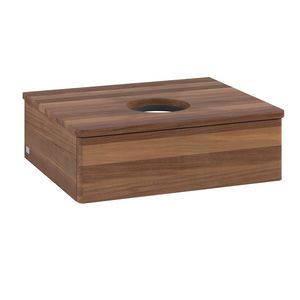 Wastafelonderkast Antao 600x190x500mm Warm Walnut L07012HM