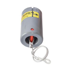 Water-/stofdichte kap Panel Drain L3 grijs IP67 Powersafe