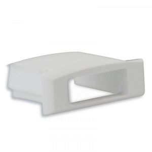 Eindkap E61 silicone voor profiel PO13 met kabelgoot