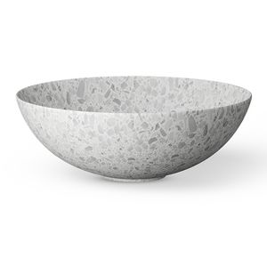 Opzetwaskom CERAMIC TERRAZZO Ø400mm beige