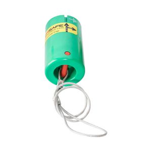 Water-/stofdichte kap Line Drain E groen IP67 Powersafe