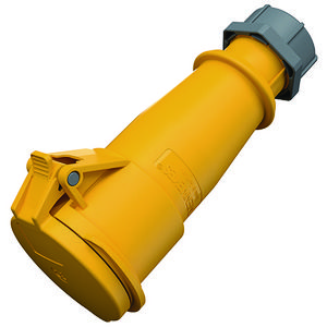 Koppelcontactstop 32A 3-polig  4H 110V IP44 AM-TOP