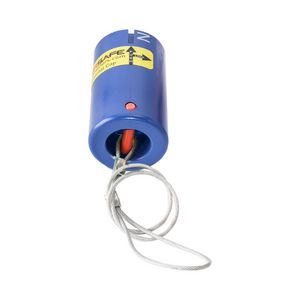 Water-/stofdichte kap Line Drain N blauw IP67 Powersafe