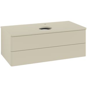 Wastafelonderkast Antao 1000x360x500mm S.Grey Matt Lacquer L20050HJ