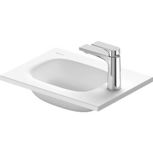 SIVIDA #265005 wastafel wit zijdemat 410mm
