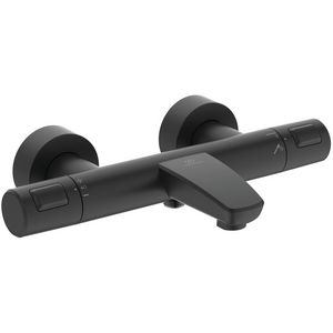 Bad/douchethermostaat 15cm silk black Ceratherm T25