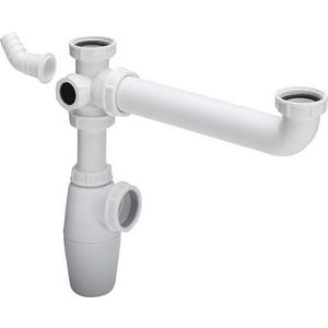 Afvoerplug Spec. 1 1/2x40 kunststof/wit