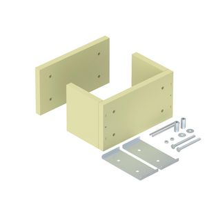 Trekontlasting voor verticale kabelinstallat. 360x225x200