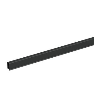 Lameldrager wandgoot ventilatie RIB TTA-G10 WGX zwart RAL9017
