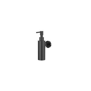 Zeepdispenser wand zwart chroom