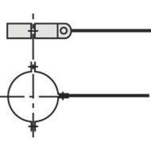 Set a 5st. Ophangbeugel 125mm