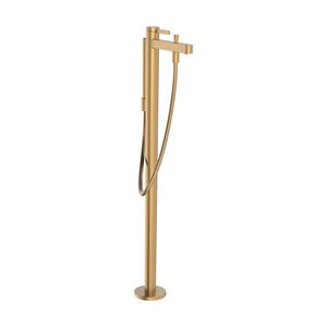 Vrijstaande badmengkraan opbouw Finoris Brushed Bronze