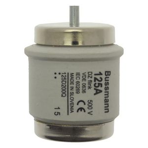 Zekering laagspanning 125A AC 500V D5 56x46mm gR IEC VVE=10
