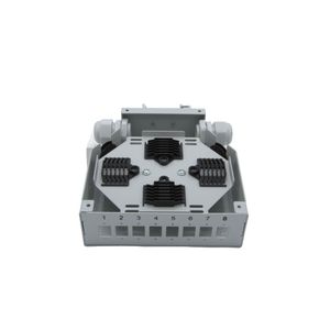 Din Rail Mount Fiber Splice Box Empty LC8D 128x130x36mm