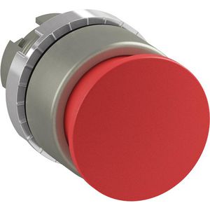 Drukknop paddestoeldrukknop Ø28mm niet terugverend rood