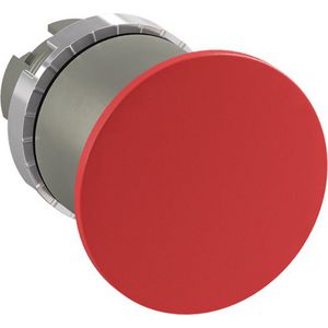Drukknop paddestoeldrukknop Ø40mm niet terugverend rood