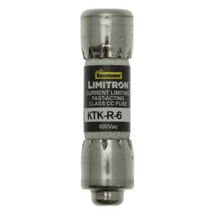Zekering laagsp. 6A AC 600V 200kA 10x38 CC UL afk VVE=10