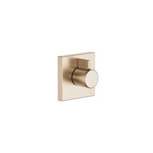 SYMETRICS Inbouwstopkraan linkssluitend 1/2" Light Gold gebo