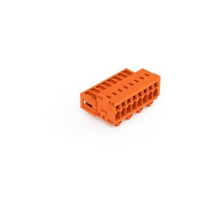 1-draads male steker 1,5mm² oranje 734-338/018-000 VVE=50